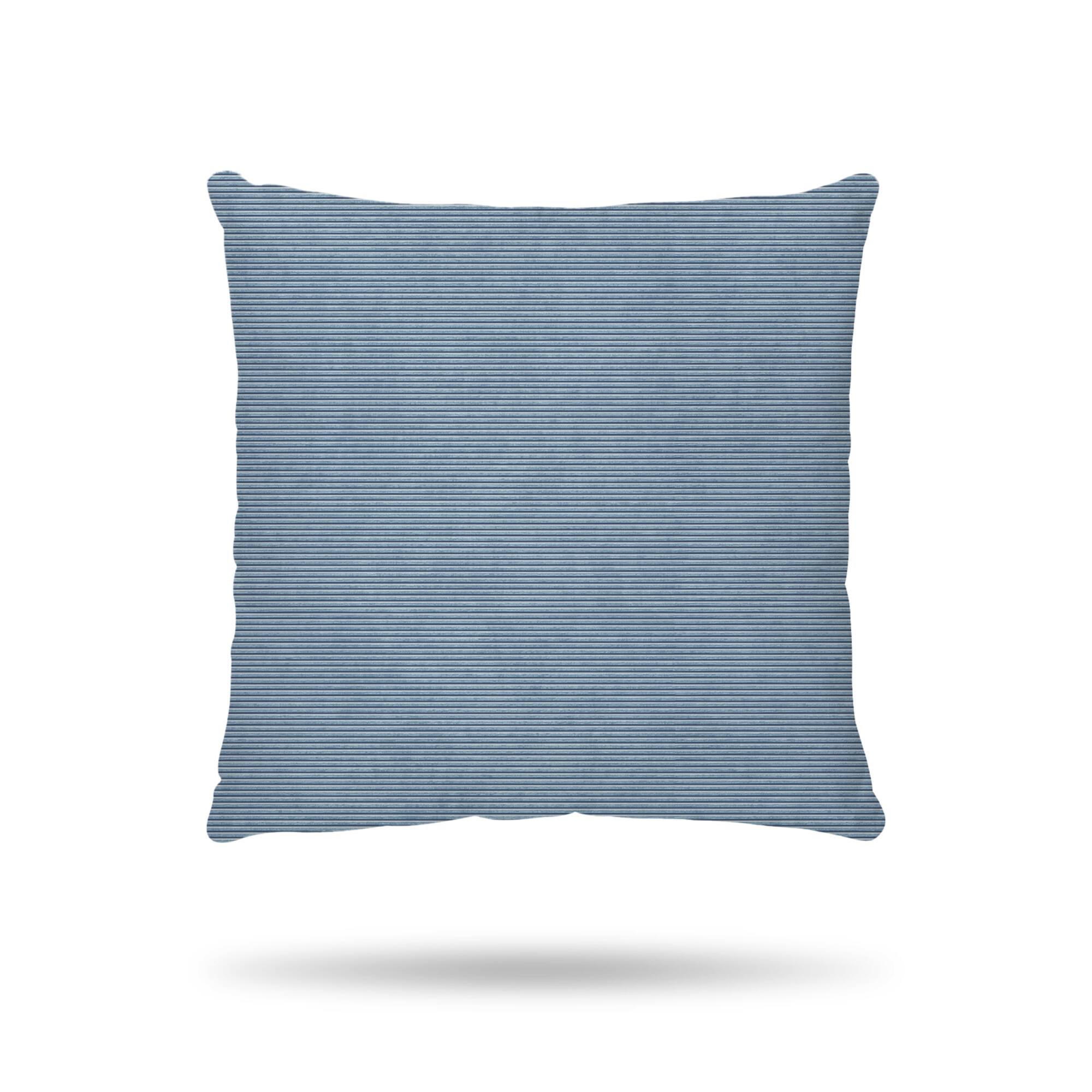 Springs Creative Modern Coastal Chambray Blue Valli Stripe Mohair Fabric